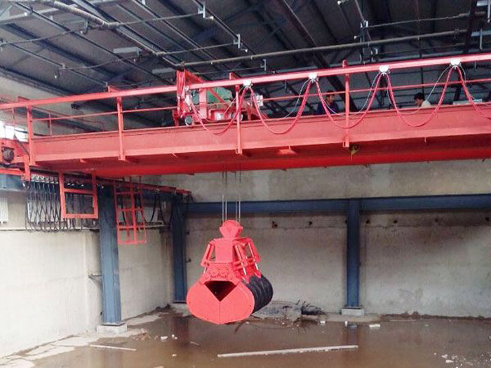 qz型雙梁抓斗起重機